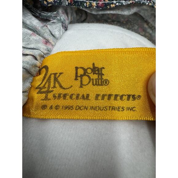 Vintage 1995 24K Polar Puff Candy Bunny Rabbit 16”Plush Mighty Star - Picture 6 of 7